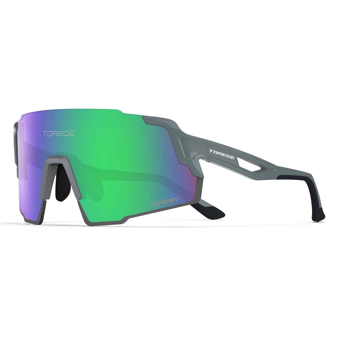 Reef Ice Ultra Lightweight Sports Sunglasses for Men & Women with Lifetime Warranty- Perfect for Cycling, Hiking, Fishing, Golf, and Running - Matte