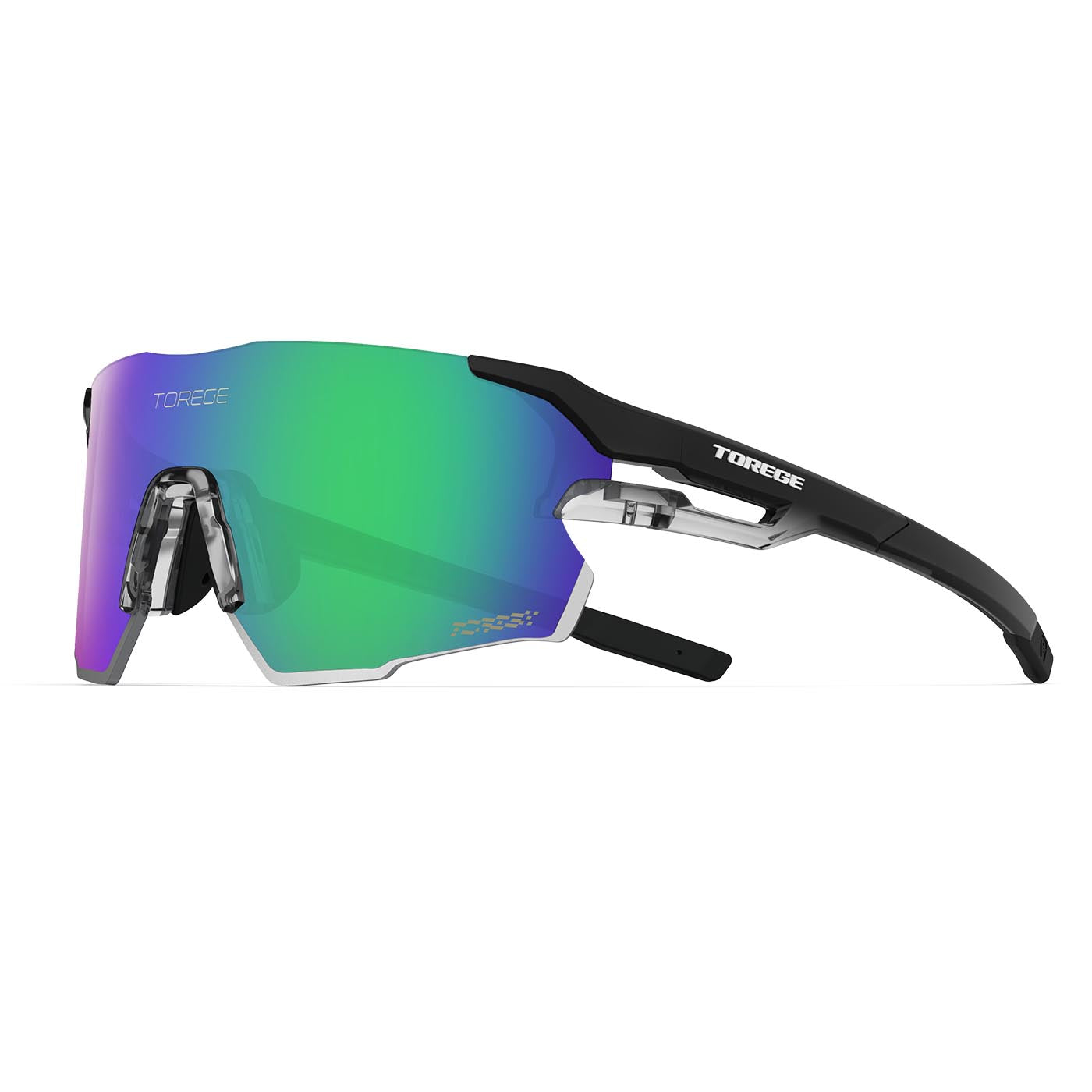Torege 'Ethereal' Ultra Lightweight Sports Sunglasses for Men & Women with Lifetime Warranty - Ideal for Cycling, Hiking, Fishing, Golf & Running