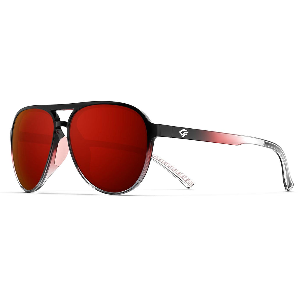 Red Witch Polarized Sunglasses Tortoise Frame Black Lenses