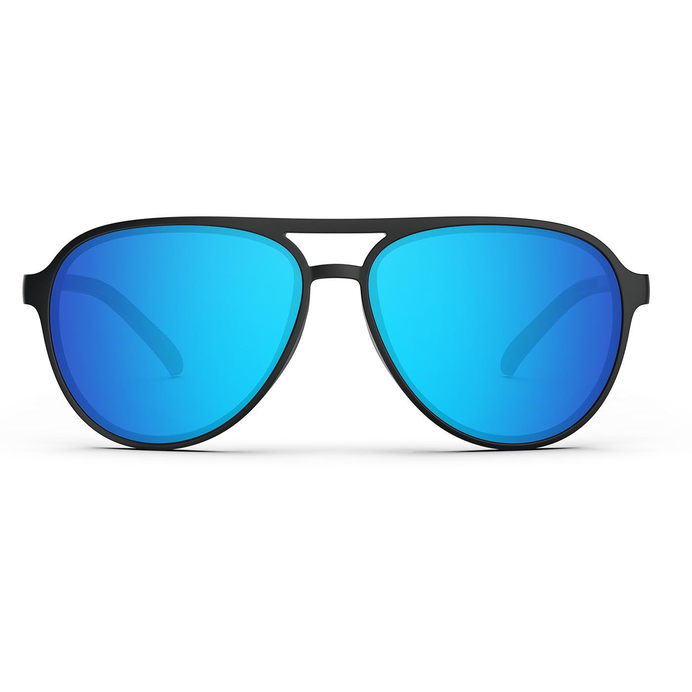 Torege ‘Blue Ridge’ Polarized Aviator Sunglasses - Lifetime Warranty - Men & Women Sports Glasses for Fishing, Boating, Beach, Golf, & Driving
