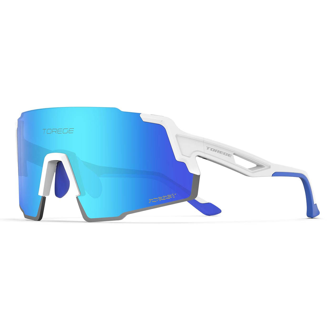 レンズ(ズーム) T.Miura Azure Ultra Lightweight Sports Sunglasses for Men & Women With