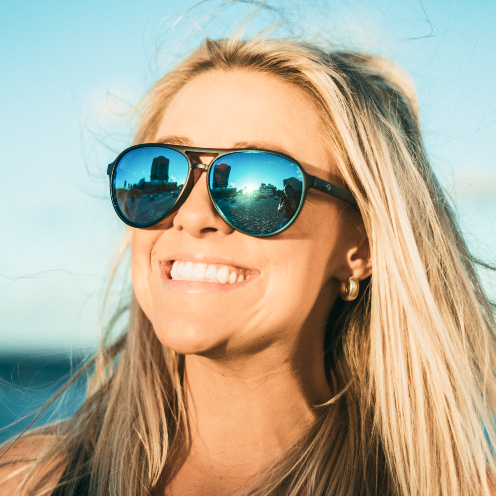  TOREGE Polarized Sports Sunglasses Aviator Sunglasses for Men  Women Wayfarer Glasses for Fishing Boating Golf Driving TR75 (Bright Tiger  Shark&Black&Gray Silver Lens C7) : Sports & Outdoors