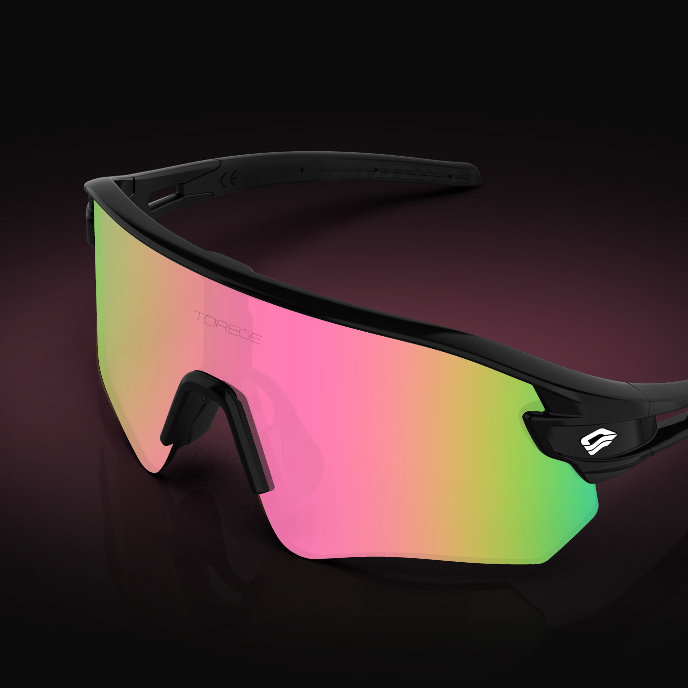 Rosy Spectrum Ultra Lightweight Sports Sunglasses for Men & Women