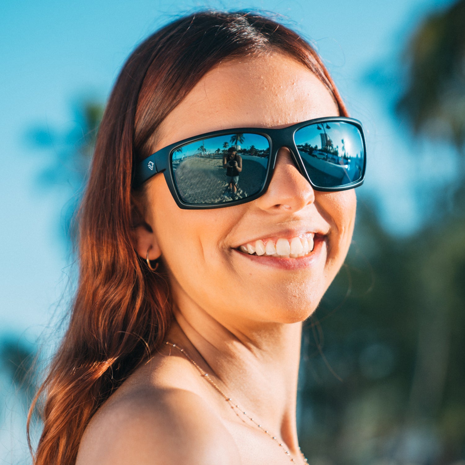  TOREGE Polarized Sports Sunglasses For Men Women